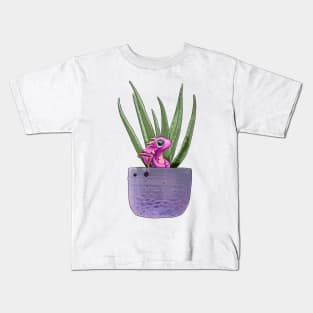 Hanging Aloe Planter Dragon Baby Kids T-Shirt